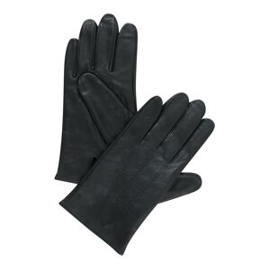 BOSS Black Prstové rukavice 'Hainz'  čierna