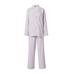 Lauren Ralph Lauren Pyžamo  svetlofialová / biela