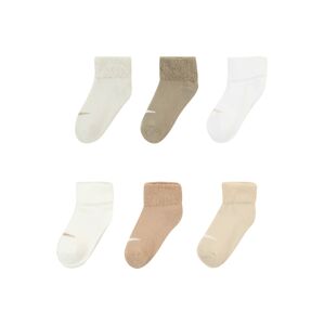 Nike Sportswear Ponožky  svetlobéžová / svetlohnedá / svetlosivá / biela