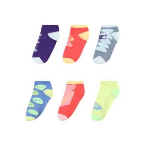 Nike Sportswear Ponožky  svetlomodrá / svetložltá / tmavofialová / neónovo ružová