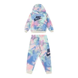 Nike Sportswear Joggingová súprava  modrá / tyrkysová / tmavofialová / ružová