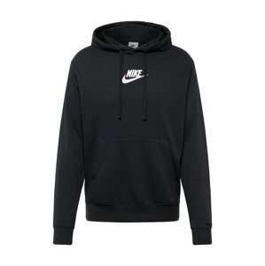 Nike Sportswear Mikina  fialová / čierna / biela