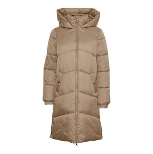 VERO MODA Zimný kabát 'Uppsala'  tmavobéžová