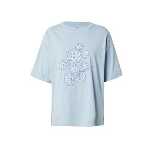 Marks & Spencer Tričko  kráľovská modrá / svetlomodrá / biela