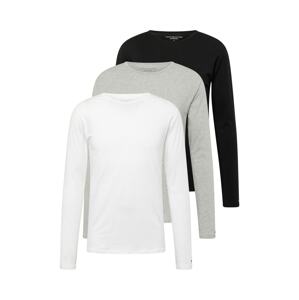 Tommy Hilfiger Underwear Tričko  sivá melírovaná / čierna / biela