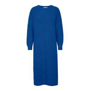 ICHI Pletené šaty 'NOVO'  nebesky modrá