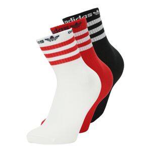 ADIDAS ORIGINALS Ponožky  červená / čierna / šedobiela