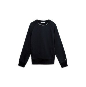 Calvin Klein Jeans Mikina 'Instarsia'  čierna