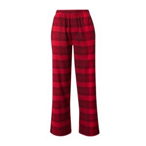 Calvin Klein Underwear Pyžamové nohavice  červená / tmavočervená