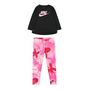 Nike Sportswear Športový úbor  ružová / čierna