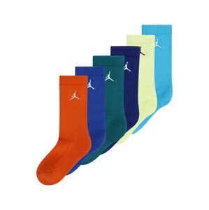 Jordan Ponožky 'EVERYDAY ESSENTIALS'  modrá / svetlomodrá / zelená / oranžová
