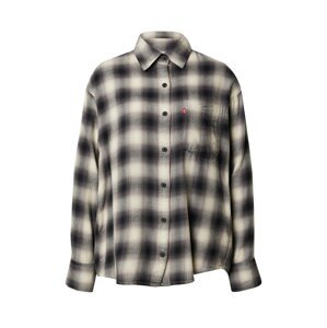LEVI'S ® Blúzka 'Nola Shirt'  svetlohnedá / čierna
