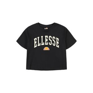 ELLESSE Tričko 'Ciciano'  béžová / oranžová / čierna