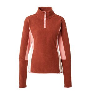 ROXY Športový sveter 'SAYNA'  ružová / hrdzavo červená / biela