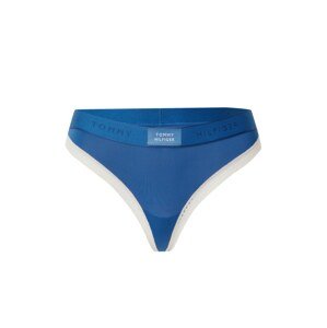 Tommy Hilfiger Underwear Tangá  kráľovská modrá / tmavomodrá / prírodná biela