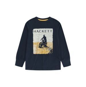 Hackett London Tričko  námornícka modrá / horčicová / biela