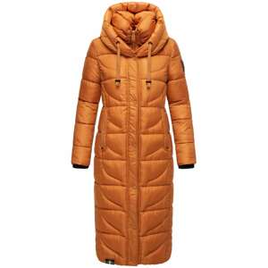 NAVAHOO Zimný kabát 'Waffelchen'  tmavooranžová