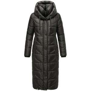 NAVAHOO Zimný kabát 'Waffelchen'  čierna