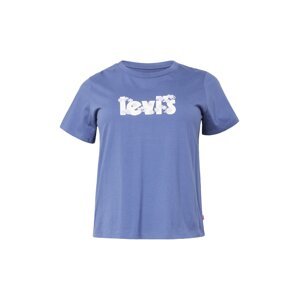 Levi's® Plus Tričko 'Perfect'  azúrová / modrosivá / biela