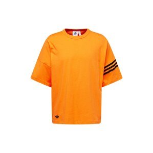 ADIDAS ORIGINALS Tričko 'Adicolor Neuclassics'  oranžová / čierna