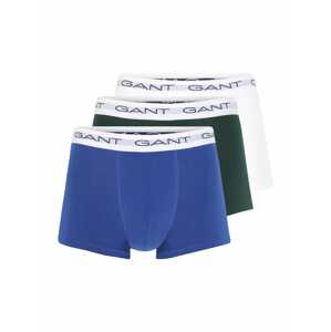 GANT Boxerky  modrá / sivá / zelená / biela