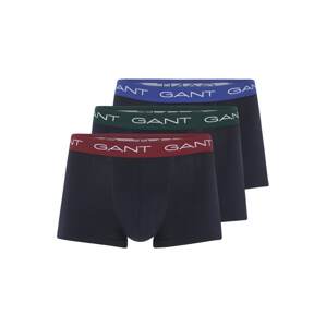 GANT Boxerky  modrá / námornícka modrá / zelená / červená
