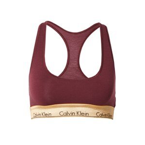 Calvin Klein Underwear Podprsenka 'Modern Cotton'  béžová / hnedá / burgundská