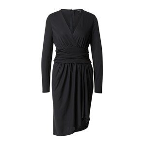 Lauren Ralph Lauren Kokteilové šaty 'RUTHMAY'  čierna