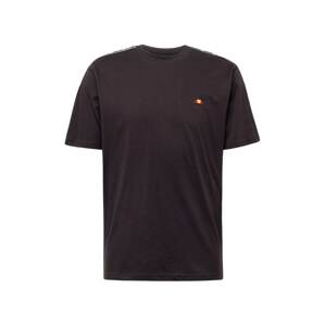 ELLESSE Funkčné tričko 'Vintas'  sivá / oranžová / čierna / biela
