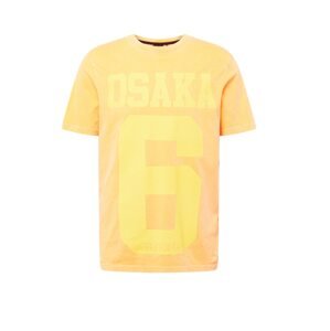 Superdry Tričko 'Osaka'  žltá / oranžová