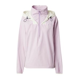 Polo Ralph Lauren Prechodná bunda  pastelovo fialová / biela