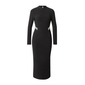 Forever New Šaty 'Arlington'  čierna / strieborná