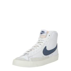 Nike Sportswear Členkové tenisky 'Blazer Mid 77'  tmavomodrá / svetlosivá / biela