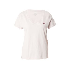 LEVI'S ® Tričko 'Perfect Vneck'  rosé / červená