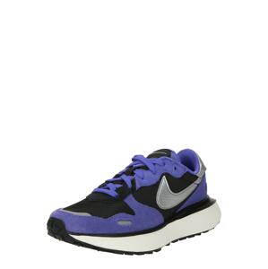 Nike Sportswear Nízke tenisky 'PHOENIX WAFFLE'  svetlofialová / čierna / strieborná