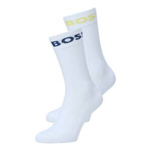 BOSS Orange Ponožky  tmavomodrá / žltá / biela