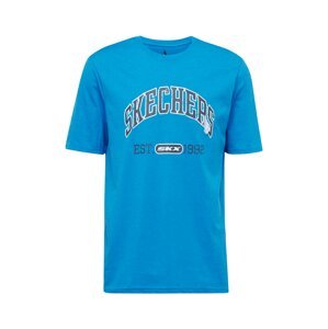 Skechers Performance Funkčné tričko 'PRESTIGE'  tmavomodrá / azúrová / prírodná biela