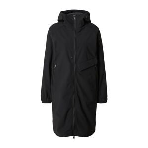 Krakatau Funkčný kabát  antracitová / čierna / šedobiela