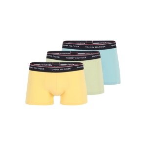 Tommy Hilfiger Underwear Boxerky  nebesky modrá / žltá / pastelovo zelená / čierna