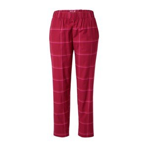 TRIUMPH Pyžamové nohavice 'Mix & Match'  ružová / červená