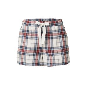 Abercrombie & Fitch Pyžamové nohavice  námornícka modrá / červená / biela