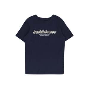 Jack & Jones Junior Tričko 'LAKEWOOD'  béžová / námornícka modrá / sivá / biela
