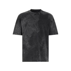 AllSaints Tričko 'ROCA'  čierna melírovaná