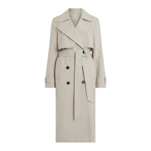 AllSaints Prechodný kabát  béžová / sivá / čierna