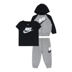 Nike Sportswear Set  grafitová / čierna / biela