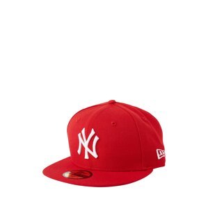 NEW ERA Čiapka '59FIFTY MLB Basic New York Yankees'  červená