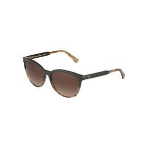 Emporio Armani Sonnenbrille mit Farbverlaufsgläsern  hnedá