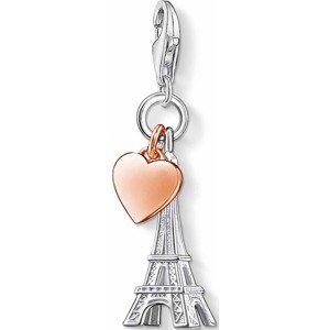 Thomas Sabo Prívesok 'Eiffelturm'  ružové zlato / strieborná