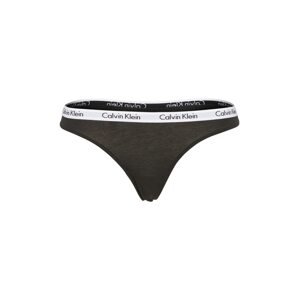Calvin Klein Underwear Tangá 'Carousel'  čierna / biela
