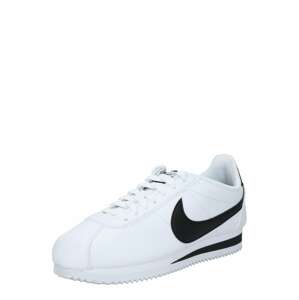 Nike Sportswear Nízke tenisky 'Classic Cortez'  biela / čierna